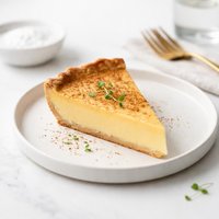 Blender Egg Custard Pie