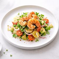 Bless Your Hearts of Palm Salad with Shrimp