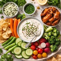 Bleu Cheese Dressing Dip Spread