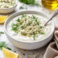 Bleu Cheese Dressing with Baby Dill