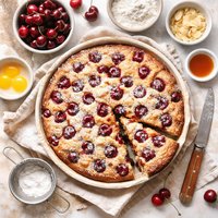 Blitz Cherry Cake Jewish