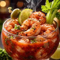 Bloody Mary Shrimp Cocktail
