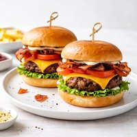 Blt Cheeseburgers Are Smokin