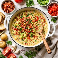 Blt P Bacon Leek Tomato and Potato Soup