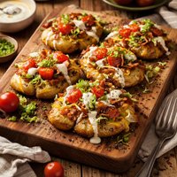 Blt Smashed Potatoes