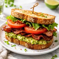 Blt with Avocado Spread