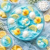 Blue Baby Shower Punch