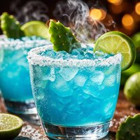 Blue Cactus Margaritas
