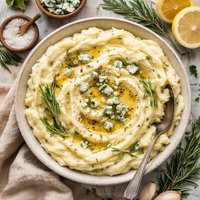 Blue Cheese and Rosemary Mashed Potatoes