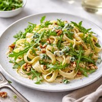 Blue Cheese Arugula Rocket Tagliatelle