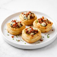 Blue Cheese Bacon Puffs