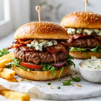 Blue Cheese Burgers