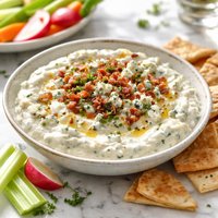 Blue Cheese Columbine Dip
