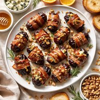 Blue Cheese Date Wraps