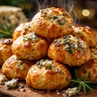 Blue Cheese Gougeres