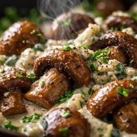 Blue Cheese Mushrooms