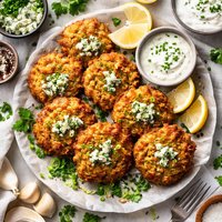 Blue Cheese Potato Cakes