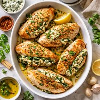 Blue Cheese Stuffed Chicken Breasts