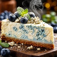 Blue Cheesecake