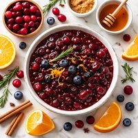 Blue Cranberry Sauce