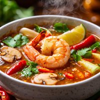 Blue Elephant Tom Yam Sour and Spicy Soup