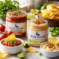 Blue Goose Salsa and Chile Con Queso