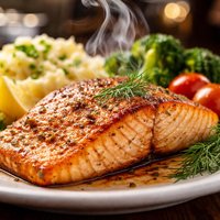 Blue Plate Special Halibut or Salmon