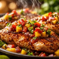 Blue Ribbon Caribbean Salsa Chicken
