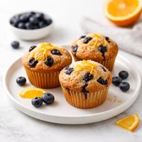 Blueberries and Orange Muffins
