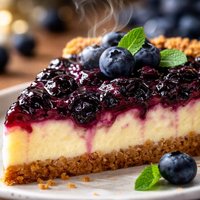 Blueberries Cream Cheese Pie
