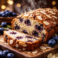 Blueberry Almond Tea Bread