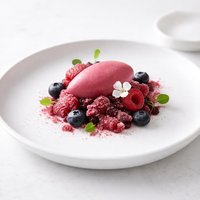 Blueberry and Raspberry Freeze