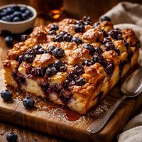 Blueberry Bread Pudding Wonderful and Easy