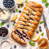 Blueberry Breakfast Braid