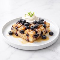 Blueberry Breakfast Bread Pudding