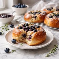 Blueberry Brioche