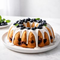 Blueberry Buttermilk Bundt Cake