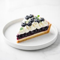 Blueberry Chantilly Pie