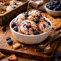 Blueberry Cheesecake Ice Cream