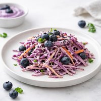 Blueberry Coleslaw Including Blueberry Mayonnaise