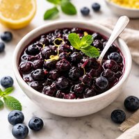 Blueberry Compote Topping