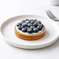 Blueberry Cookie Tart