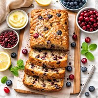 Blueberry Cranberry Bread