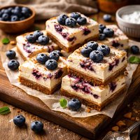 Blueberry Cream Treats