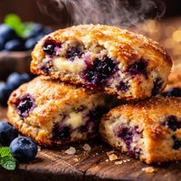 Blueberry English Scones