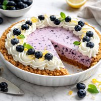Blueberry Icebox Pie
