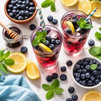 Blueberry Iced Tea