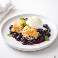 Blueberry Lemon Cobbler