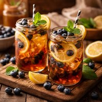 Blueberry Lemon Iced Tea