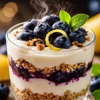 Blueberry Lemon Parfait